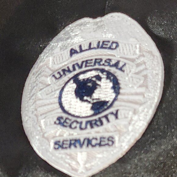 National Patrol Permanent Press Black LS Allied Universal EMT Work Shirt 19-19.5 - Picture 13 of 16